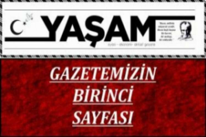 Gazetemizin Birinci Sayfası