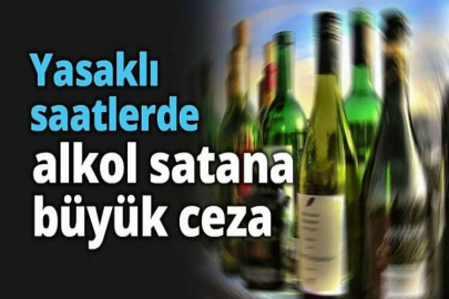 Yasaklı Saatlerde Alkol Satana 320 Bin Liraya Kadar Ceza Kesilecek