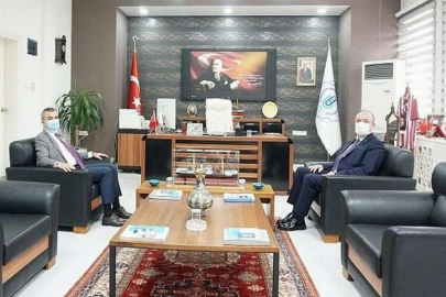 Kaymakam Atasoy Rektör İle Erdek MYO’yu Görüştü