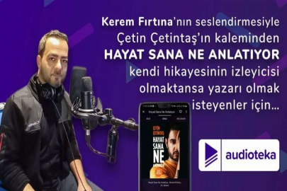 "Hayat Sana Ne Anlatıyor" kitabına Kerem Fırtına ses verdi
