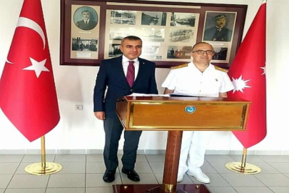 MAYIN FİLO KOMUTANI GÖREVİNE BAŞLADI