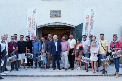 Antalya'da 3. Uluslararası Finike Suluboya Festivali sergisi