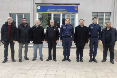 BALIKESİR İL JANDARMA KOMUTANI BASINLA BİRARAYA GELDİ