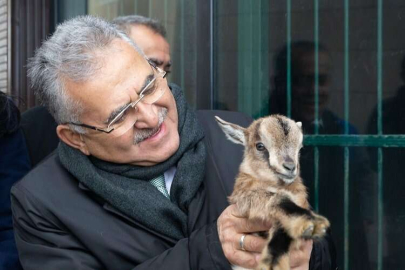 Kayseri'de hayvanat bahçesine yoğun ilgi