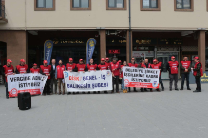  “BELEDİYE ŞİRKET İŞÇİSİNE SEÇİMDEN ÖNCE KADRO İSTİYORUZ”   