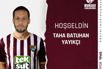 BANDIRMASPOR, TAHA BATUHAN YAYIKCI'YI TRANSFER ETTİ