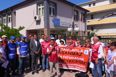 BANDIRMA’DA DİSK EMEKLİ SEN’DEN BASIN AÇIKLAMASI