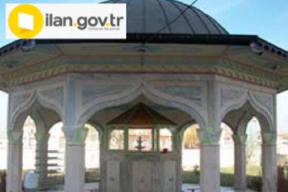 Balıkesir Büyükşehir Belediyesi Şadırvan Yaptıracak