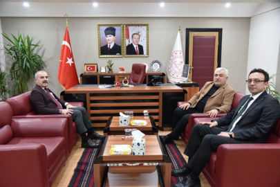 BANDIRMA İLÇE MİLLİ EĞİTİM MÜDÜRÜ’NDEN İL MİLLİ EĞİTİM MÜDÜRÜ İLE BULUŞTU