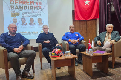 BANDIRMA'DA DEPREM GERÇEĞİ MASAYA YATIRILDI