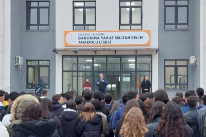 BANDIRMA YAVUZ SULTAN SELİM ANADOLU LİSESİ YENİ BİNASINDA EĞİTİME BAŞLADI