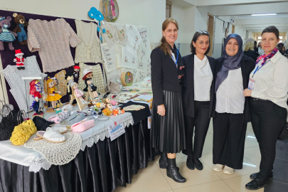 EL EMEĞİ GÖZ NURU ESERLER BANDIRMA'DA SERGİLENDİ