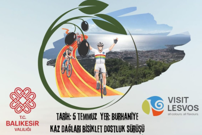 BİSİKLETÇİLER BURHANİYE’DEN EDREMİT’E DOSTLUK İÇİN PEDAL ÇEVİRECEK