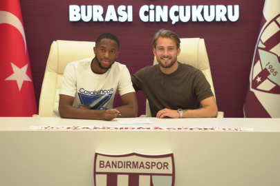 BANDIRMASPOR, WİLSON SAMAKÉ İLE 3 YILLIK ANLAŞMA SAĞLADI