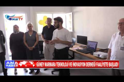 GÜNEY MARMARA TEKNOLOJİ VE İNOVASYON DERNEĞİ FAALİYETE BAŞLADI