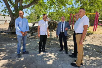 ALTIEYLÜL’DE YENİ OKUL BİNASI İÇİN İNCELEME ZİYARETİ