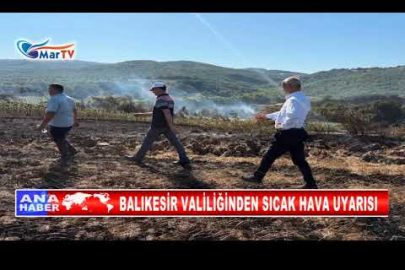 ORMANLIK ALANDA YANGIN PANİĞİ