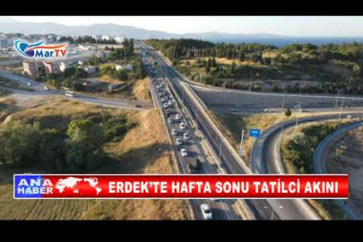 ERDEK’TE HAFTA SONU TATİLCİ AKINI