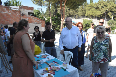 EDREMİT’TE YAZ TATİLİNE SANAT VE DOĞA DOKUNUŞU
