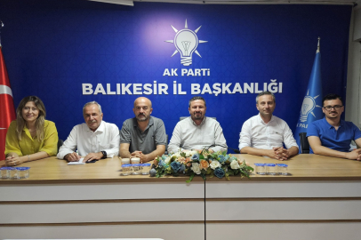 AK PARTİ BALIKESİR İL YÖNETİMİ ÇALIŞMALARI DEĞERLENDİRDİ
