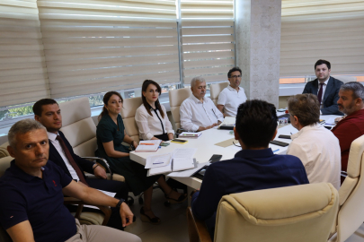 BALIKESİR İL SAĞLIK MÜDÜRLÜĞÜ’NDE PROJELER MASAYA YATIRILDI