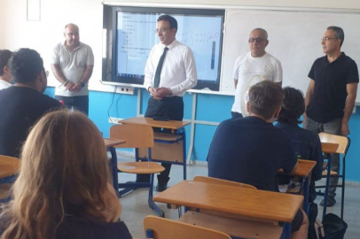 ASLAN’DAN FEN LİSESİ’NE YAZ DÖNEMİ ZİYARETİ