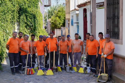 CUNDA’DA “TEMİZLİK ORDUSU” SAHAYA İNDİ
