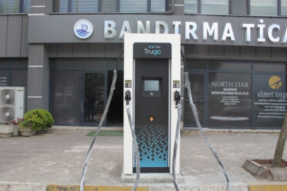 BANDIRMA’DA TRUGO ŞARJ İSTASYONUNA İLGİ ARTTI