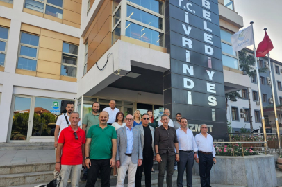 CHP HEYETİNDEN İVRİNDİ BELEDİYESİ’NE ZİYARET