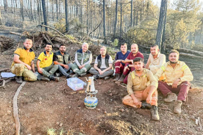 GÜMEN’DEN BALIKESİR’İN ATEŞ SAVAŞÇILARINA ZİYARET