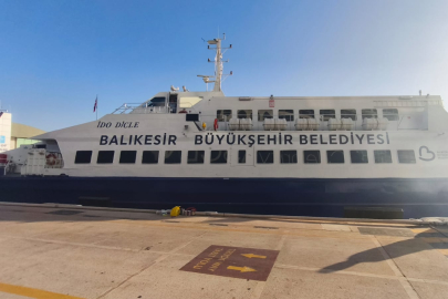 BÜYÜKŞEHİR AYVALIK’TAN MİDİLLİ’YE SEFERLERİ BAŞLATIYOR