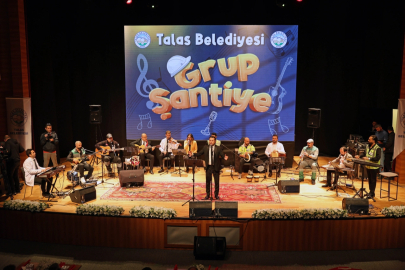 Kayseri Talas'ta yaz akşamları daha renkli