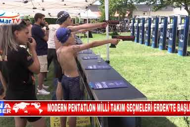 MODERN PENTATLON MİLLİ TAKIM SEÇMELERİ ERDEK’TE BAŞLIYOR