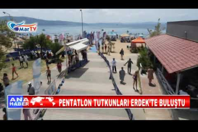 PENTATLON TUTKUNLARI ERDEK’TE BULUŞTU