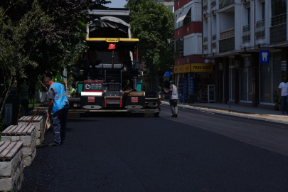 SUSURLUK ŞEHİT FİKRET CADDESİ’NDE ASFALT ÇALIŞMALARI BAŞLADI