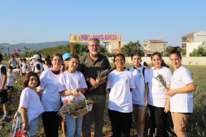 KEPSUT’TA DOĞAYA LAVANTALAR KAZANDIRILDI