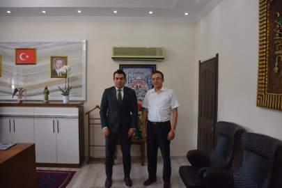 BANDIRMA İLÇE MİLLİ EĞİTİM MÜDÜRÜ’NDEN KAYMAKAM TOPUZ’A ZİYARET