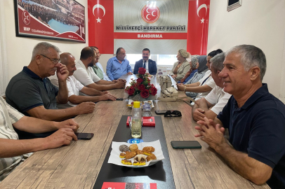 MHP’Lİ YÜKSEL: “BANDIRMA’NIN İL OLMA SÜRECİNİN TAKİPÇİSİYİZ”
