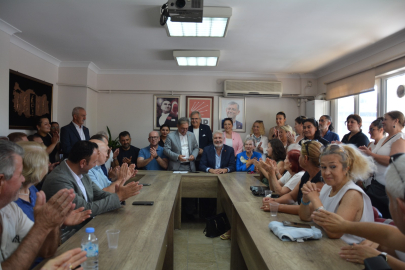 CHP HEYETİ BANDIRMA’DA