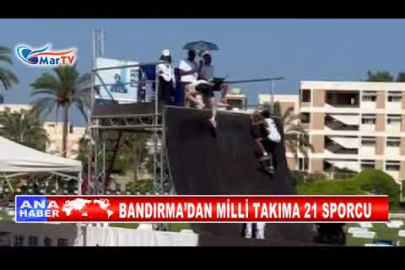 BANDIRMA’DAN MİLLİ TAKIMA 21 SPORCU