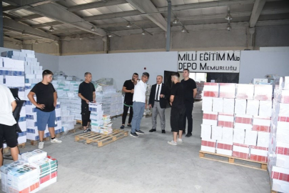 BALIKESİR’DE 2025-2026 DERS KİTAPLARI ÖĞRENCİLERE HAZIR