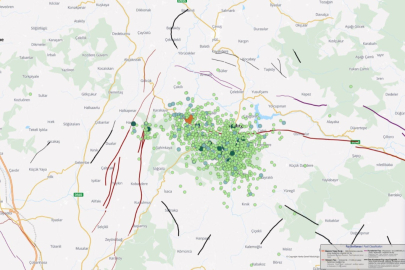 DEPREM SONRASI 4 BİN ARTÇI SARSINTI KAYDEDİLDİ