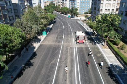 MEHMETÇİK CADDESİ’NDE ÇALIŞMALAR TAMAMLANDI