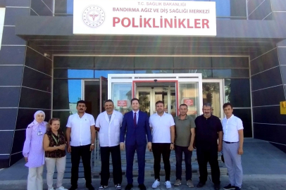 BANDIRMA DİŞ HASTANESİ’NDE İNCELEME