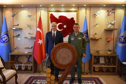 MÜDÜR YİĞİT’TEN GARNİZON KOMUTANI GÜRAKAR’A ZİYARET