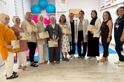 BAÜN HASTANESİ GEBE OKULU İLK MEZUNLARINI VERDİ