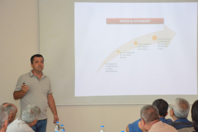 BALIKESİR ORMAN BÖLGE PERSONELİNE “İŞ SAĞLIĞI VE GÜVENLİĞİ” EĞİTİMİ