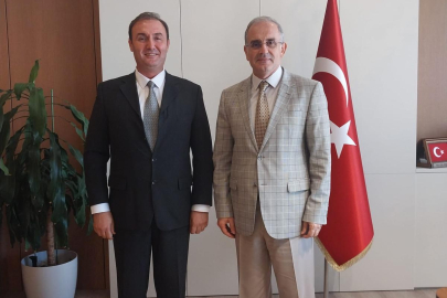 BAŞHEKİM GÖRGÜ’DEN REKTÖR BOZ’A ZİYARET