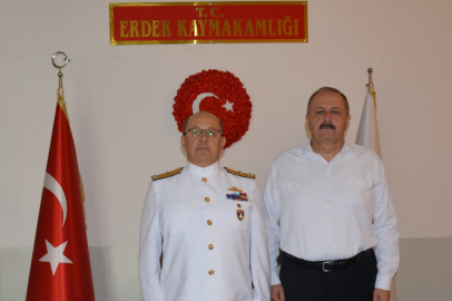 ERDEK’TE YENİ MAYIN FİLO KOMUTANI GÖREVE BAŞLADI