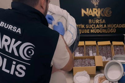 Bursa'da binlerce uyuşturucu hap ele geçirildi